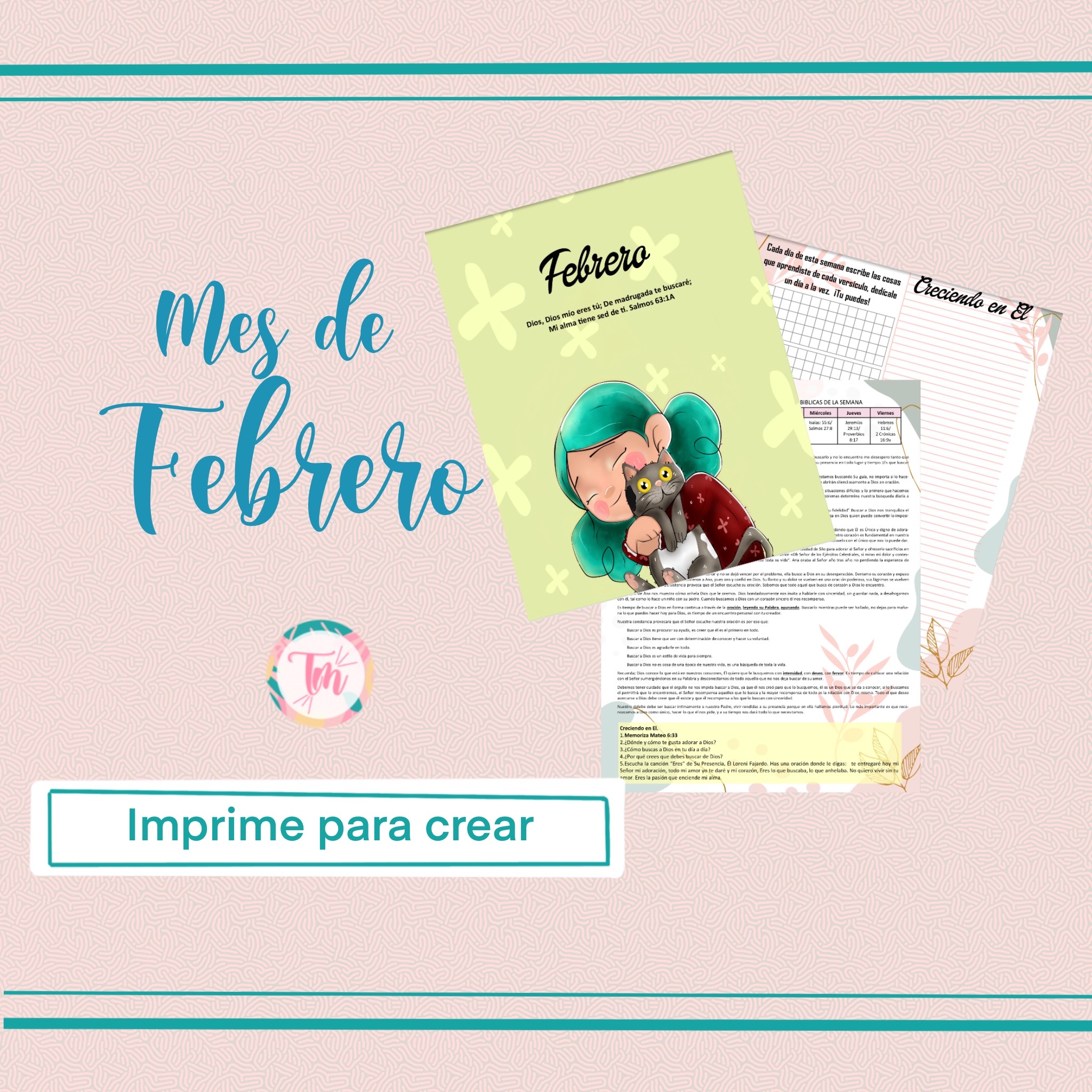 Mes de Febrero: Oración y lectura de la Palabra.