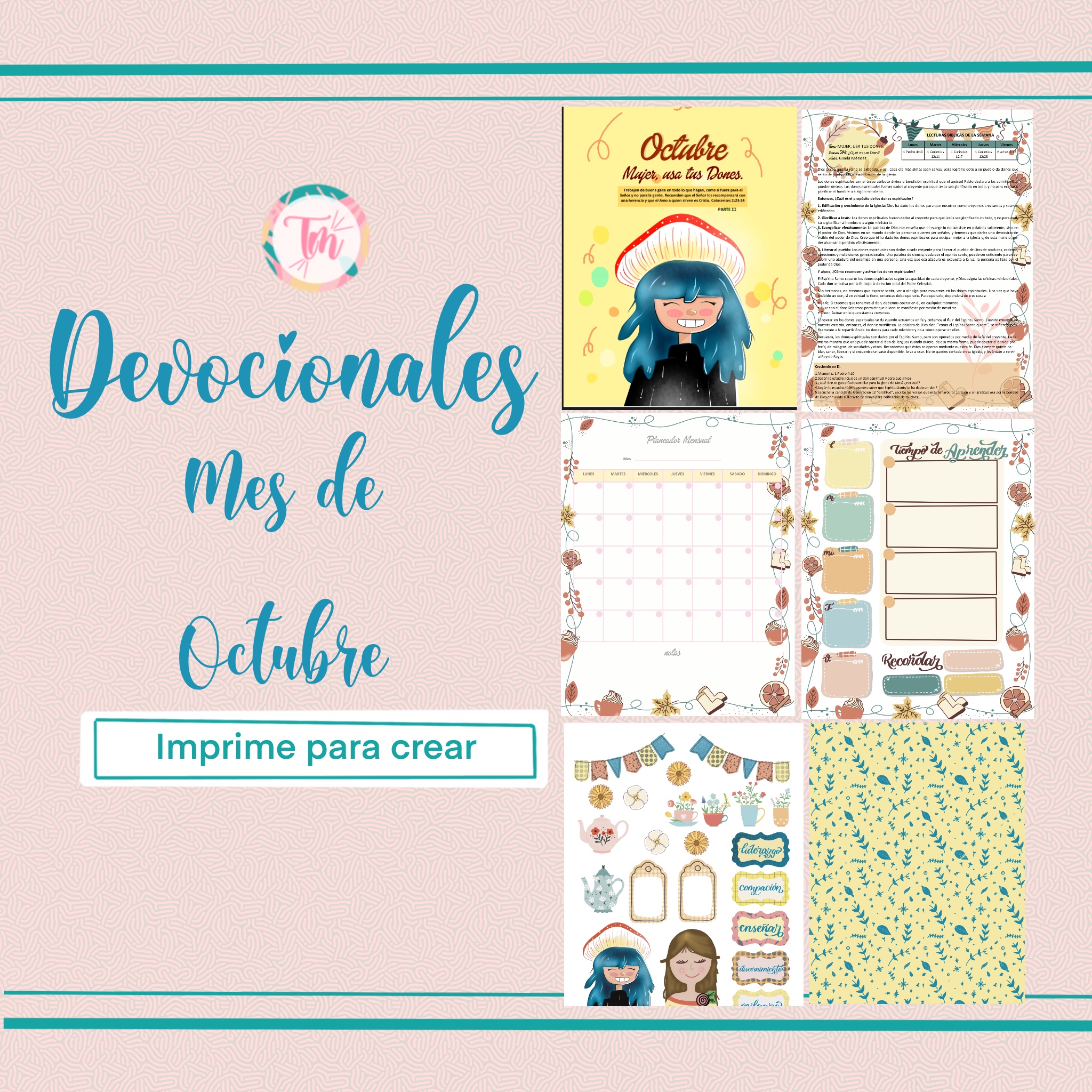 Mes de Octubre: Mujer usa tus Dones II.