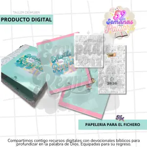 PAPELERÍA PARA EL FICHERO EQUIPADA.