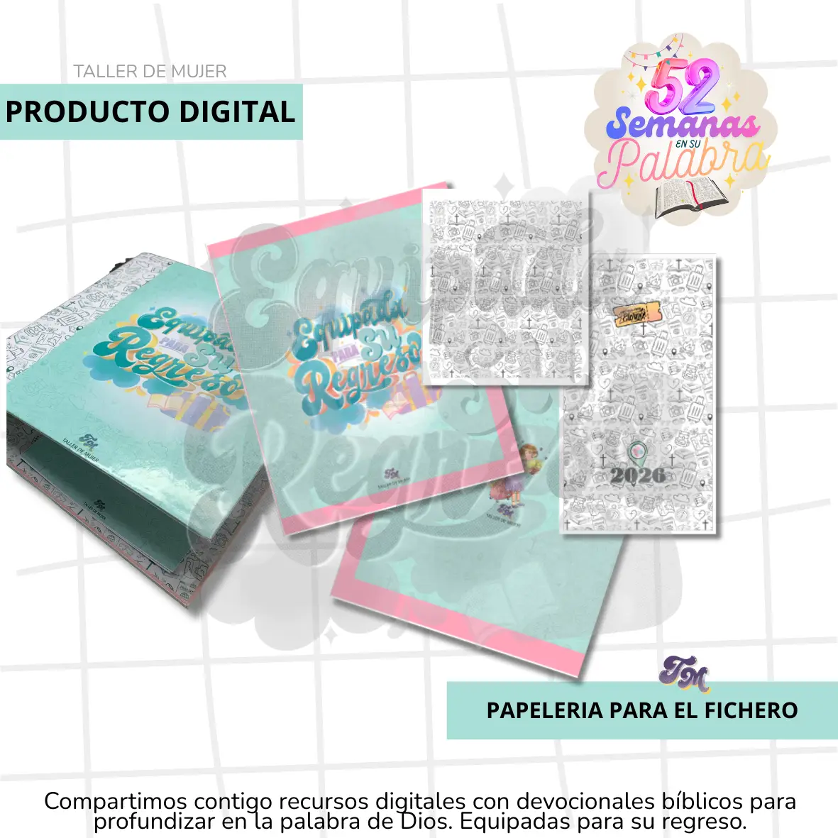PAPELERÍA PARA EL FICHERO EQUIPADA.