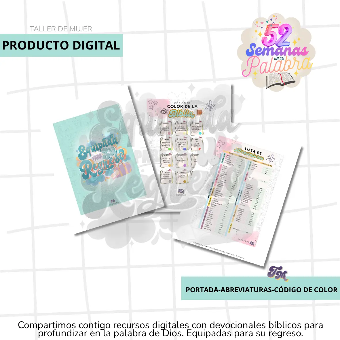 PORTADA EQUIPADAS, ABREVIATURAS, CÓDIGO DE COLOR.